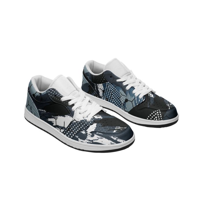 Unisex Low Top Leather Sneakers