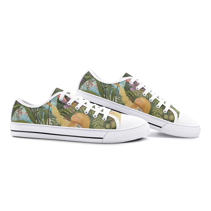 Unisex All-Over Print Low Top Canvas Shoes