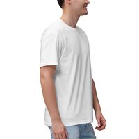 Unisex Short Sleeve Crew Neck Cotton Jersey T-Shirt 3