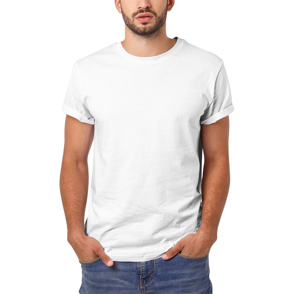 Unisex Short Sleeve Crew Neck Cotton Jersey T-Shirt 1