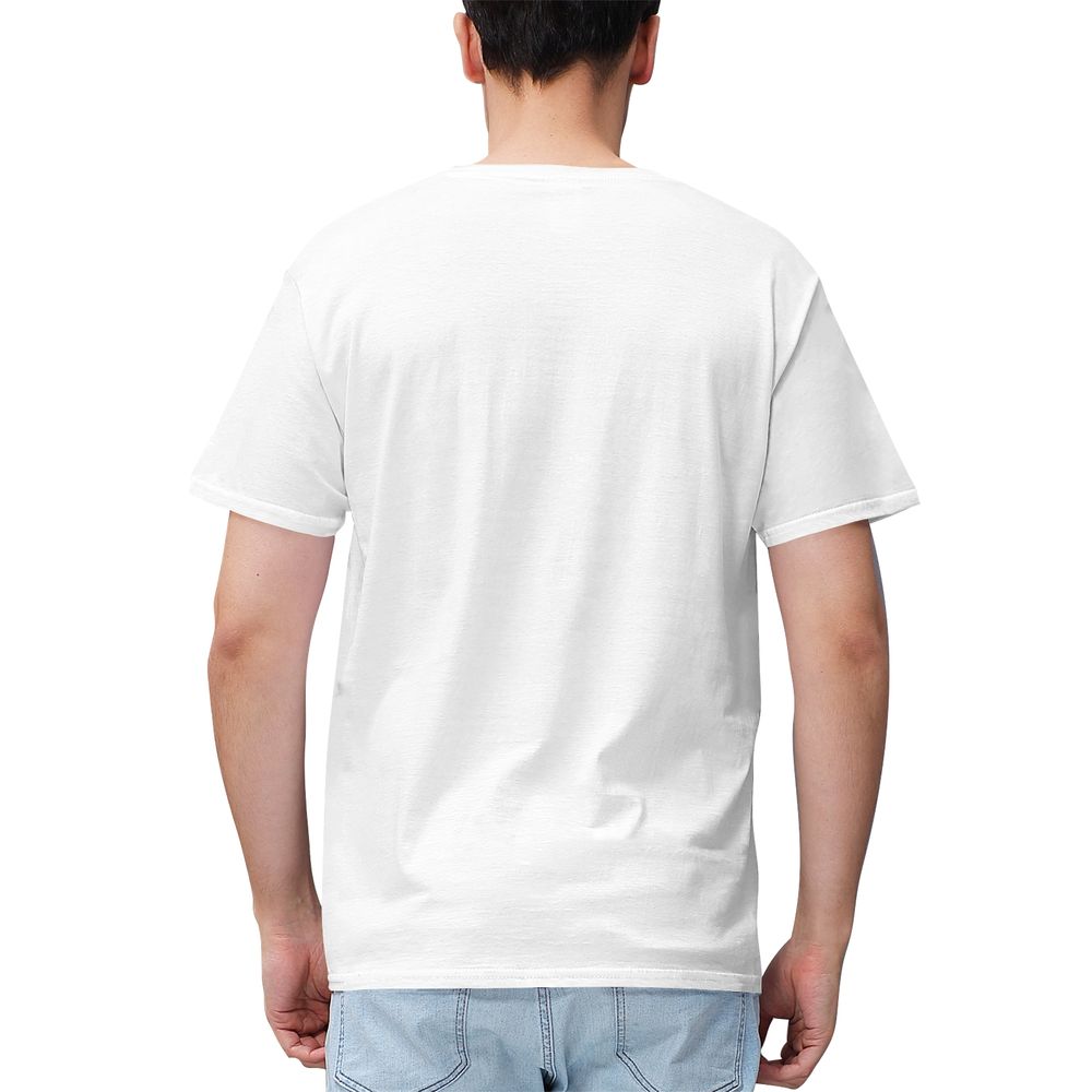 Men's 100% Cotton V-Neck T-shirt | Printy6