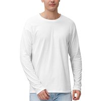 Men's 100% Highweight Cotton Long Sleeve Shirts 3