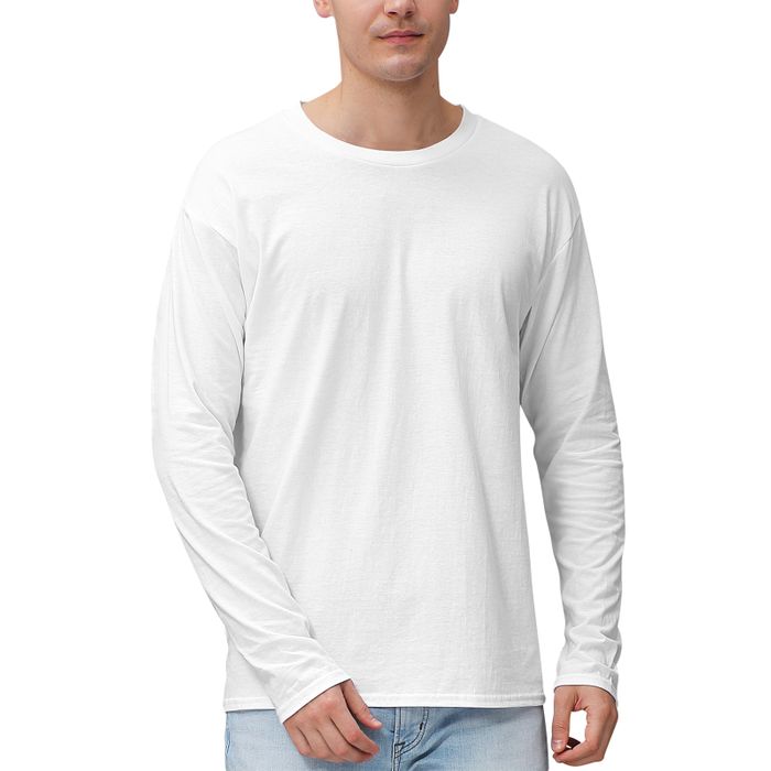 Men's 100% Highweight Cotton Long Sleeve Shirts detail 2