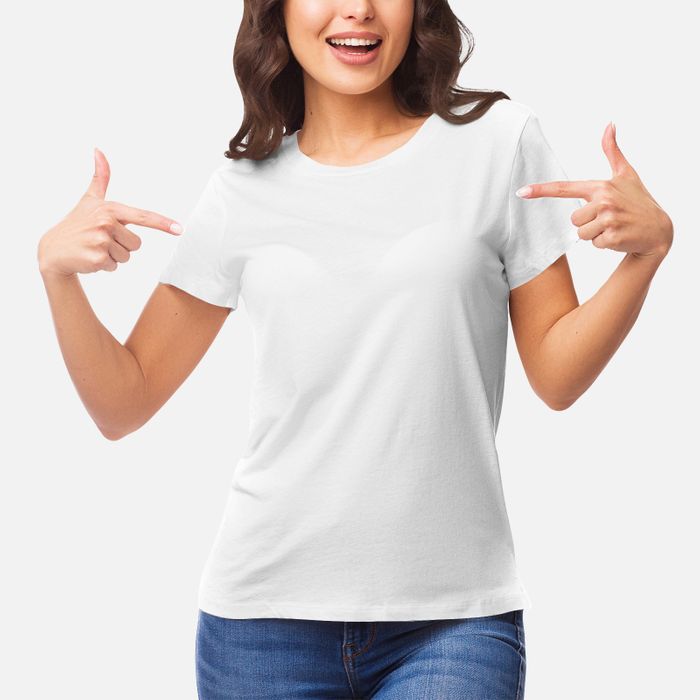 Women's Ultrasoft Pima Cotton T‑shirt detail 2