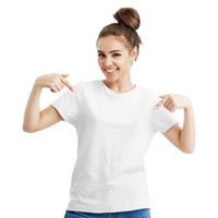 Women's Pima Cotton Jersey Short Sleeve T-shirt 1