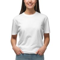Women's Premium Cotton Jersey Short Sleeve T-shirt 1
