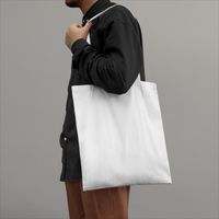 Heavy Duty and Strong Natural Canvas Tote Bags thumbnail 1