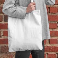Heavy Duty and Strong Natural Canvas Tote Bags thumbnail 2
