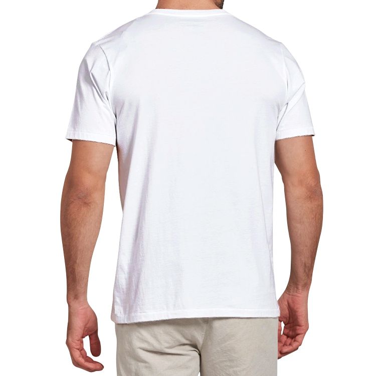 Men's Heavy Cotton Adult T-Shirt White 3