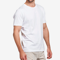 Men's Heavy Cotton Adult T-Shirt White thumbnail 1