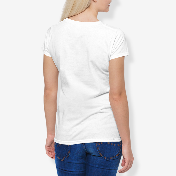 Women's Cotton Stretch CrewNeck T-Shirt detail 1