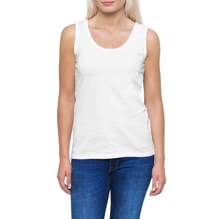 Women’s Stretch Microfiber Scoop Neckline Tank Top 1