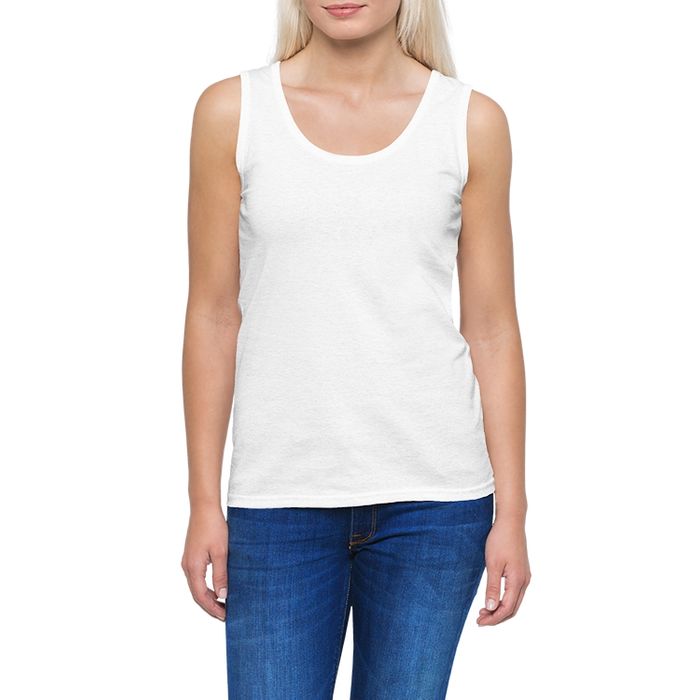 Women’s Stretch Microfiber Scoop Neckline Tank Top