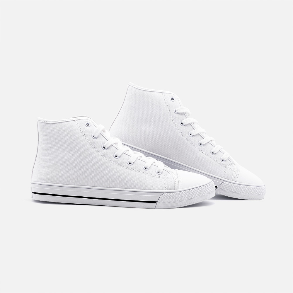 blank canvas sneakers