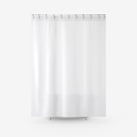 Fabric Shower Curtain Printed Bathroom Curtains thumbnail 0