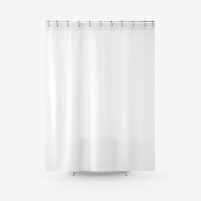 Fabric Shower Curtain Printed Bathroom Curtains